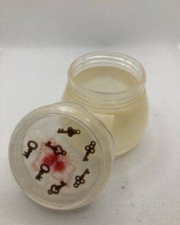 Pearly white trinket jar