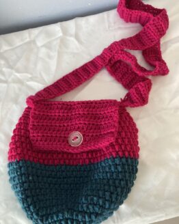 Fuchsia shoulder bag